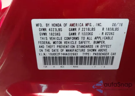 2017 Acura Ilx Premium Package/Technology Plus Package из США, поврежденный, VIN 19UDE2F74HA002683